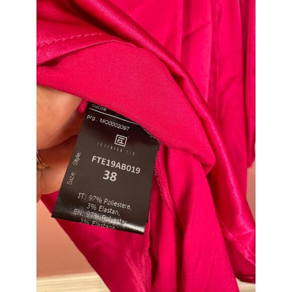 Frederica Tosi Fuchsia One Shoulder Asymetrical Dress Size XS - Picture 9 of 9